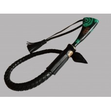 Нагайка подарочная расписная Малахит Нагайка подарочная расписная Малахит